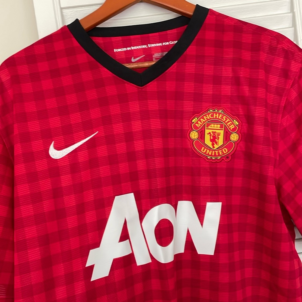 2012-2013 Manchester United home shirt. Great condition. Size extra large.
